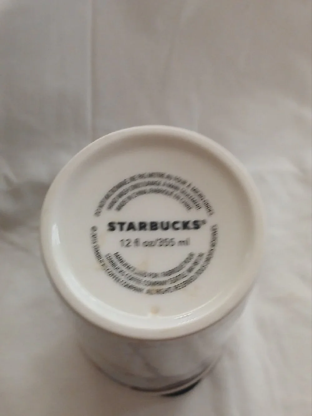 Starbucks ceramic travel
